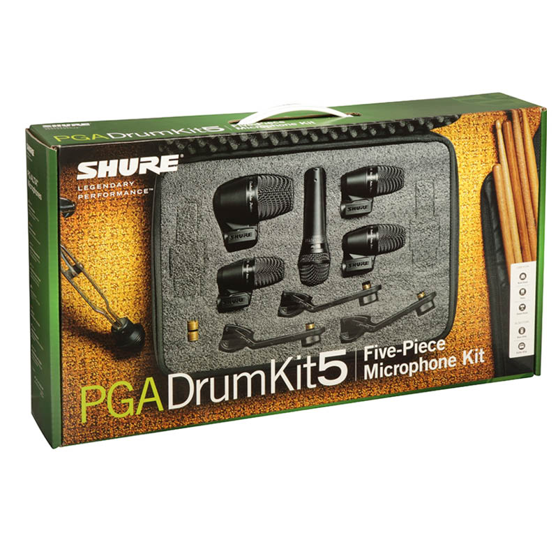 PGADrumkit5 Drum Microphone Kit