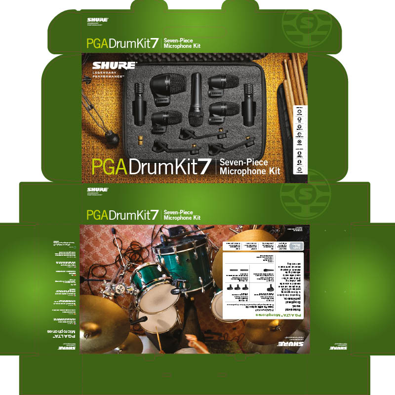 Pga drum sales kit 7