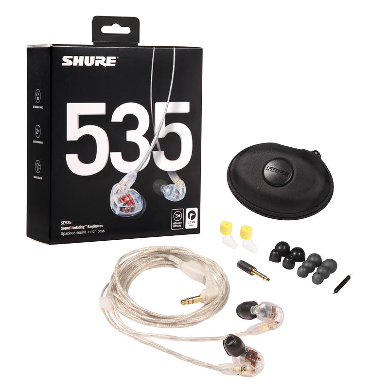 イヤホン SHURE SE535LTD, ZEPHONE EL-24 BAL44 SE535 Limited Edition - 高遮音性イヤホン - Shure 日本