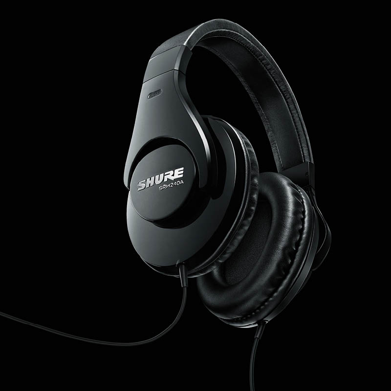 Shure srh240a discount professional headphones